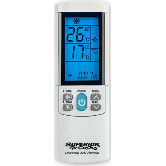 Τηλεκοντρόλ Superior AirCo Plus Energy Saving Air Conditioning (SUPCU001) Τηλεκοντρόλ Superior AirCo Plus Energy Saving Air Conditioning (SUPCU001)