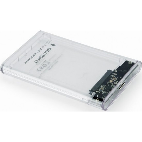 Gembird Διάφανη Θήκη Σκληρού Δίσκου 2.5" ,SATA III, USB 3.0 & Τσαντάκι Μεταφοράς (EE2-U3S9-6) Gembird Διάφανη Θήκη Σκληρού Δίσκου 2.5" ,SATA III, USB 3.0 & Τσαντάκι Μεταφοράς (EE2-U3S9-6)