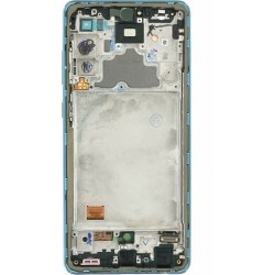 LCD Display Original Samsung A725 Galaxy A72 Blue GH82-25460B (Service Pack)
