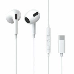 Baseus Encok C17 Type-C Wired Earphones White (NGCR010002)