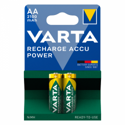 Varta Professional ΑΑ 2100mAh Rechargable 1.2V (2τμχ) (4008496550654)