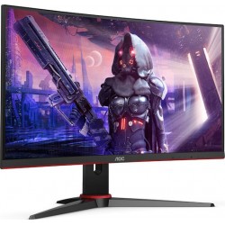 Οθόνη AOC | C24G2AE/BK | Curved | 24'' | 1920x1080 | HDMI, DP, D-Sub | 1ms | 165Hz