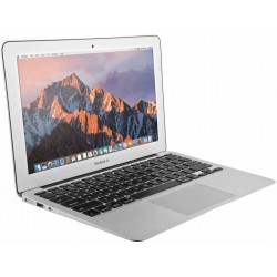 Apple MacBook Air (A1466, 2017) Silver - Core i5-5th Gen 2x 1.80GHz ~ 2.90GHz, 13.3" WXGA+ 1440x900, 8GB RAM, 128GB SSD, OS X (Refurbished)