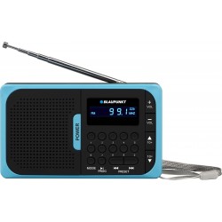 Blaupunkt Φορητό Ραδιόφωνο Επαναφορτιζόμενο Μπλέ - PR5BL