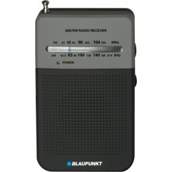 Blaupunkt Φορητό Ραδιόφωνο Μπαταρίας Μαύρο - PR3BK