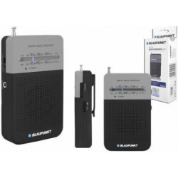 Blaupunkt Φορητό Ραδιόφωνο Μπαταρίας Μαύρο - PR3BK