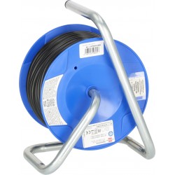 Brennenstuhl Garant Compact Μπαλαντέζα 4 Θέσεων με Καλώδιο 15m/ H05VV-F/ 3G1,5 Black (1079180004)