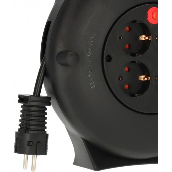 Brennenstuhl Vario-Line Μπαλαντέζα 4 Θέσεων με Καλώδιο 10m/ H05VV-F/ 3G1,5 Black (1093900) Brennenstuhl Vario-Line Μπαλαντέζα 4 Θέσεων με Καλώδιο 10m/ H05VV-F/ 3G1,5 Black (1093900)