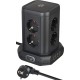 Brennenstuhl Tower Πολύπριζο 8 Θέσεων με Διακόπτη, 4 Θύρες USB και Καλώδιο 2m/ H05VV-F/ 3G1,5 Black (1153560000) Brennenstuhl Tower Πολύπριζο 8 Θέσεων με Διακόπτη, 4 Θύρες USB και Καλώδιο 2m/ H05VV-F/ 3G1,5 Black (1153560000)