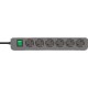 Brennenstuhl Eco-Line Πολύπριζο Ασφαλείας 6 Θέσεων με Διακόπτη και Καλώδιο 1,5m/ H05VV-F/ 3G1,5 Silver Grey (1159540015) Brennenstuhl Eco-Line Πολύπριζο Ασφαλείας 6 Θέσεων με Διακόπτη και Καλώδιο 1,5m/ H05VV-F/ 3G1,5 Silver Grey (1159540015)