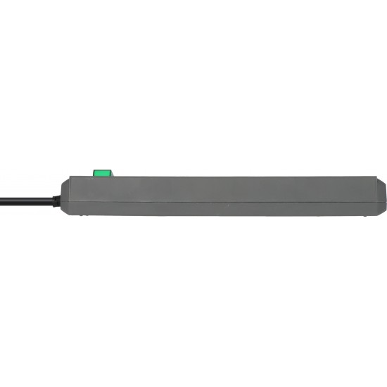 Brennenstuhl Eco-Line Πολύπριζο Ασφαλείας 6 Θέσεων με Διακόπτη και Καλώδιο 1,5m/ H05VV-F/ 3G1,5 Silver Grey (1159540015) Brennenstuhl Eco-Line Πολύπριζο Ασφαλείας 6 Θέσεων με Διακόπτη και Καλώδιο 1,5m/ H05VV-F/ 3G1,5 Silver Grey (1159540015)