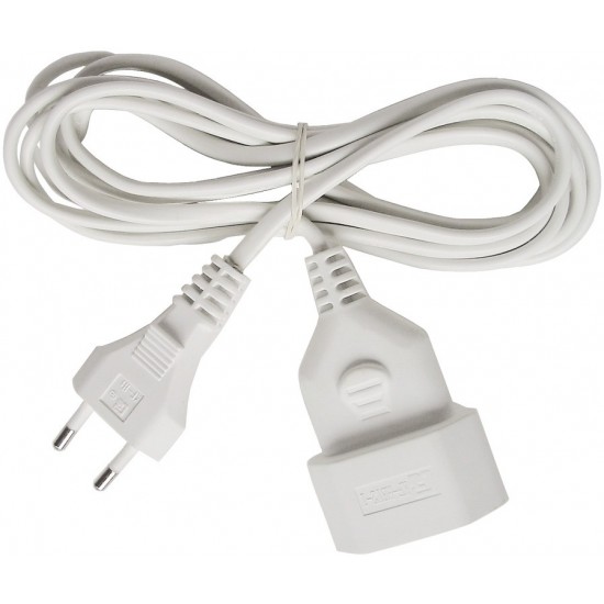 Brennenstuhl Καλώδιο Προέκτασης 5m/ H03VVH2-F/ 2*0,75 White (1161670) Brennenstuhl Καλώδιο Προέκτασης 5m/ H03VVH2-F/ 2*0,75 White (1161670)
