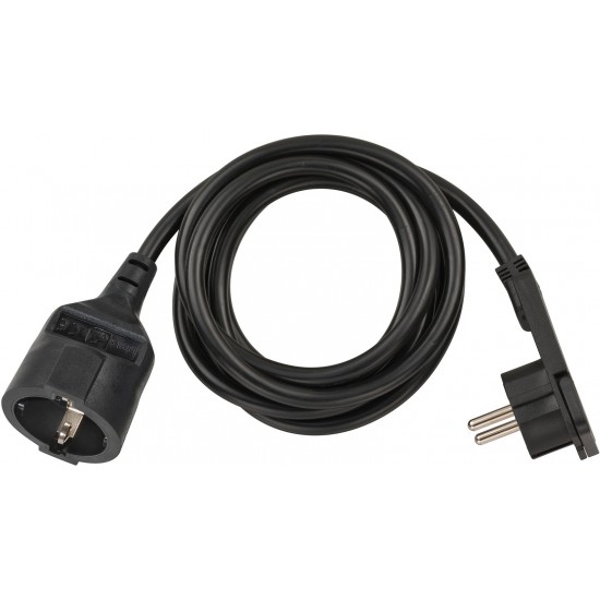 Brennenstuhl Καλώδιο Προέκτασης με Επίπεδο Φις 2m/ H05VV-F/ 3G1,5 Black (1168980020) Brennenstuhl Καλώδιο Προέκτασης με Επίπεδο Φις 2m/ H05VV-F/ 3G1,5 Black (1168980020)