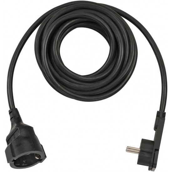 Brennenstuhl Καλώδιο Προέκτασης με Επίπεδο Φις 5m/ H05VV-F/ 3G1,5 Black (1168980050) Brennenstuhl Καλώδιο Προέκτασης με Επίπεδο Φις 5m/ H05VV-F/ 3G1,5 Black (1168980050)