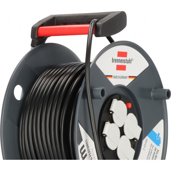 Brennenstuhl Garant Μπαλαντέζα 4 Θέσεων με Καλώδιο 50m/ H05VV-F/ 3G1,5 Black (1205066) Brennenstuhl Garant Μπαλαντέζα 4 Θέσεων με Καλώδιο 50m/ H05VV-F/ 3G1,5 Black (1205066)