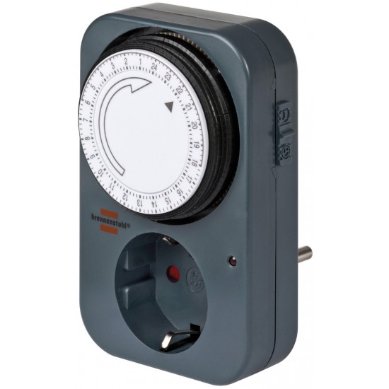 Brennenstuhl MZ 20 Μηχανικός Χρονοδιακόπτης με Ημερήσιο Προγραμματισμό (1506450) Brennenstuhl MZ 20 Μηχανικός Χρονοδιακόπτης με Ημερήσιο Προγραμματισμό (1506450)