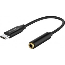 BlitzWolf USB-C to 3.5mm Jack Adapter Black