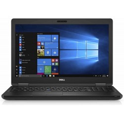 Dell Latitude 5580 Black - Core i5-6th Gen 4x 2.60GHz ~ 3.50GHz, 15.6" FHD 1920x1080, 16GB RAM, 256GB SSD, Win 10 Pro (Refurbished)