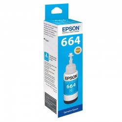 Epson 664 Γνήσιο Μελάνι Εκτυπωτή InkJet - Κυανό