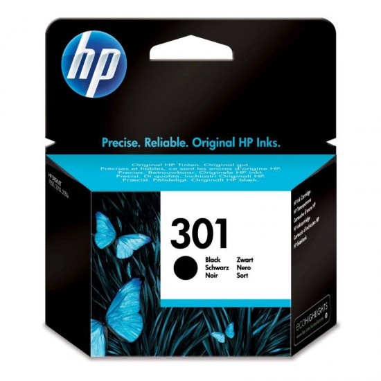 HP 301 Γνήσιο Μελάνι Εκτυπωτή InkJet - Μαύρο