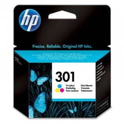 HP 301 Γνήσιο Μελάνι Εκτυπωτή InkJet - Πολύχρωμο (Tri-Color)