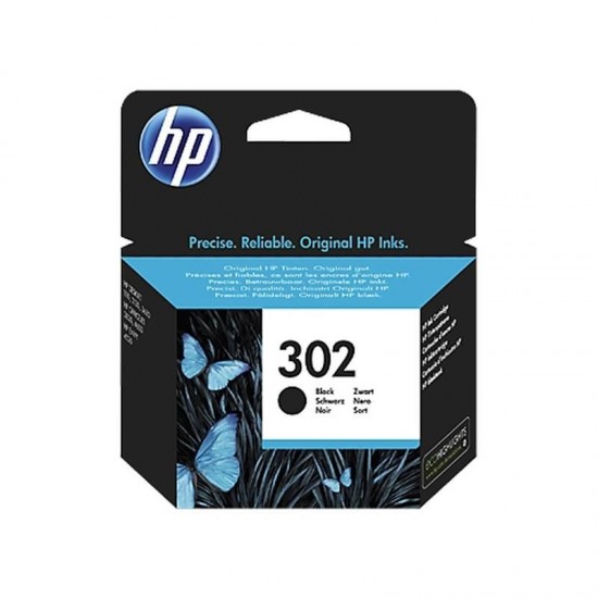 HP 302 Γνήσιο Μελάνι Εκτυπωτή InkJet - Μαύρο