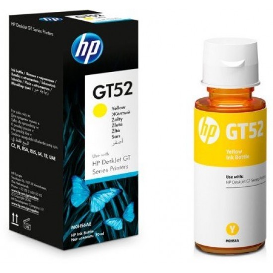 HP GT52 Γνήσιο Μελάνι Εκτυπωτή InkTank - Κίτρινο HP GT52 Γνήσιο Μελάνι Εκτυπωτή InkTank - Κίτρινο