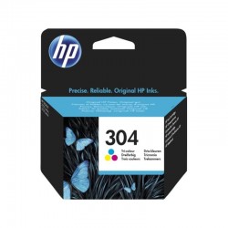 HP 304 Γνήσιο Μελάνι Εκτυπωτή InkJet - Πολύχρωμο (Tri-Color)