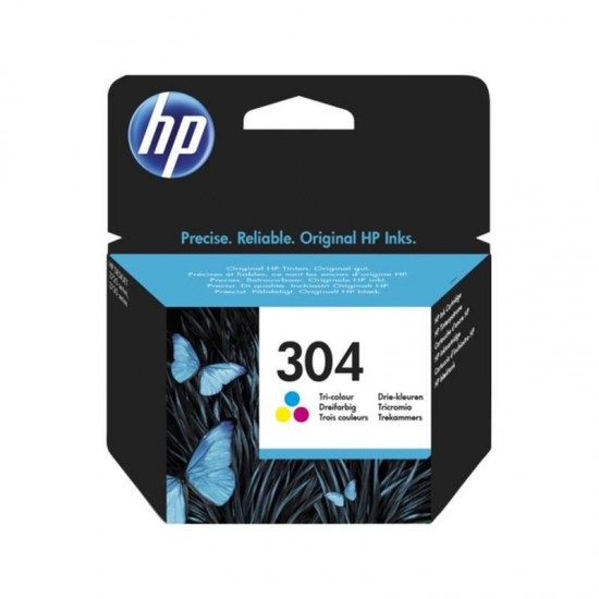 HP 304 Γνήσιο Μελάνι Εκτυπωτή InkJet - Πολύχρωμο (Tri-Color) HP 304 Γνήσιο Μελάνι Εκτυπωτή InkJet - Πολύχρωμο (Tri-Color)