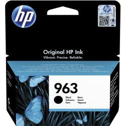 HP 963 Γνήσιο Μελάνι Εκτυπωτή InkJet - Μαύρο