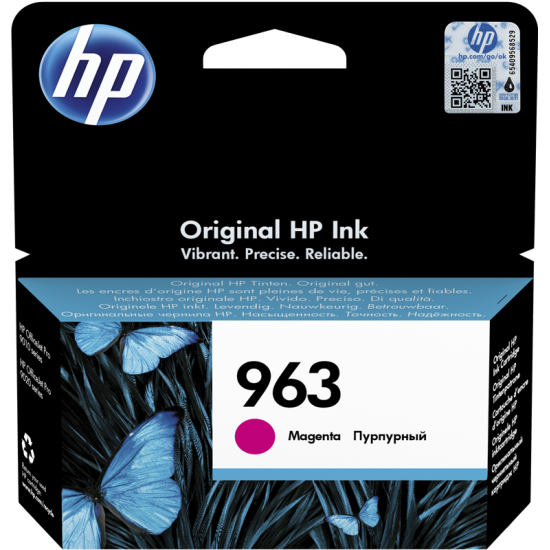 HP 963 Γνήσιο Μελάνι Εκτυπωτή InkJet - Ματζέντα HP 963 Γνήσιο Μελάνι Εκτυπωτή InkJet - Ματζέντα