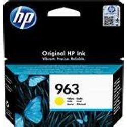 HP 963 Γνήσιο Μελάνι Εκτυπωτή InkJet - Κίτρινο