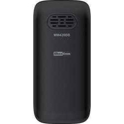Maxcom Comfort MM428BB Κινητό με Μεγάλα Κουμπιά Black