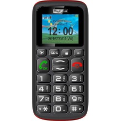 Maxcom Comfort MM428BB Κινητό με Μεγάλα Κουμπιά Black