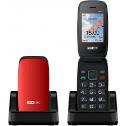 Maxcom Comfort MM817 Κινητό με Μεγάλα Κουμπιά Red