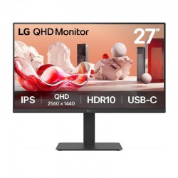 Οθόνη LG | 27BA65QB-B | 27'' | 2560x1440 | DP,  HDMI, USB-C | 5ms | 100Hz