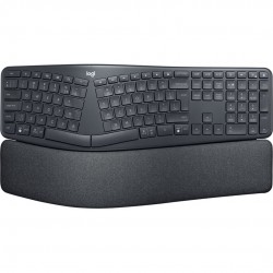 Logitech Ergo K860 Ασύρματο Πληκτρολόγιο - Μαύρο