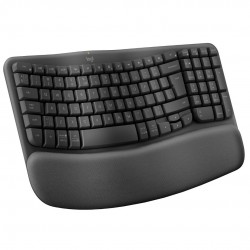 Logitech Wave Keys For Business Ασύρματο Πληκτρολόγιο - Γραφίτης