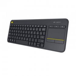Logitech K400 Plus Ασύρματο Πληκτρολόγιο με Touchpad - Μαύρο