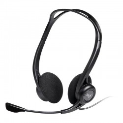 Logitech 960 On Ear Multimedia Ακουστικά με Μικρόφωνο και Σύνδεση USB - Μαύρο