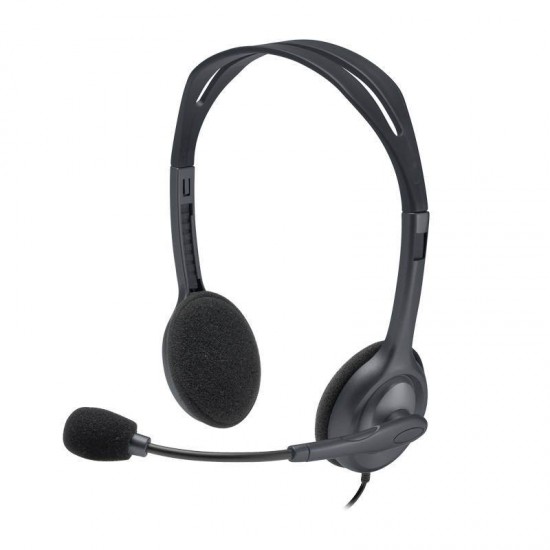 Logitech H111 On Ear Multimedia Ακουστικά με Μικρόφωνο και Σύνδεση - Μαύρο Logitech H111 On Ear Multimedia Ακουστικά με Μικρόφωνο και Σύνδεση - Μαύρο