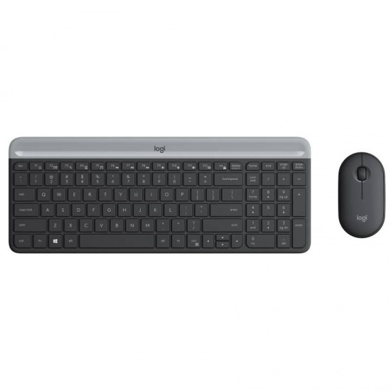 Logitech MK470 Ασύρματο Σετ Πληκτρολόγιο & Ποντίκι - Μαύρο Logitech MK470 Ασύρματο Σετ Πληκτρολόγιο & Ποντίκι - Μαύρο