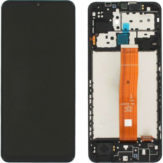 LCD Display Samsung M127F Galaxy M12 Original Full Set Black GH82-25043A LCD Display Samsung M127F Galaxy M12 Original Full Set Black GH82-25043A