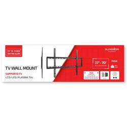 Superior Επιτοίχια Βάση Τηλεόρασης Fixed Extra Slim 37"-86" (SUPSTV006)