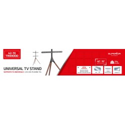 Superior Επιδαπέδια Βάση Τηλεόρασης Triwood 42"-70" (SUPSTV012)