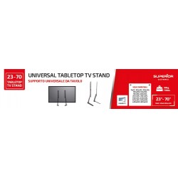 Superior Επιτραπέζια Βάση Τηλεόρασης Tabletop 23"-70" (SUPSTV018)