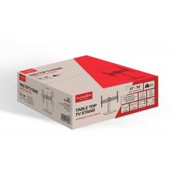 Superior Επιτραπέζια Γυάλινη Βάση Τηλεόρασης Tabletop 37"-70" (SUPSTV020)