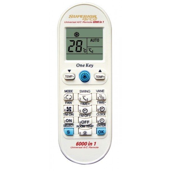 Superior Τηλεχειριστήριο για Κλιματιστικό AirCo 6000in1 (SUPCU003)