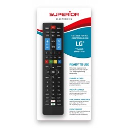 Superior Τηλεχειριστήριο Αντικατάστασης για LG Smart - Plug & Play (SUPTRB034)