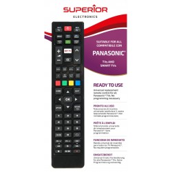 Superior Τηλεχειριστήριο Αντικατάστασης για Panasonic Smart - Plug & Play (SUPTRB003)